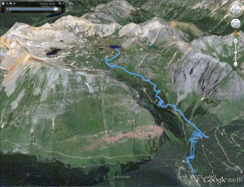 Ice Lake GPS Map